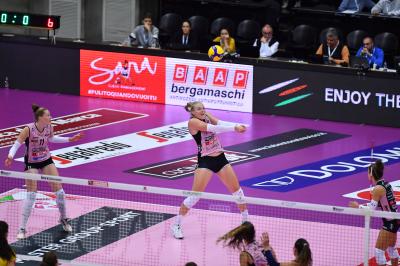 TREVISO 23102022 LEGAVOLLEY FEMMINILE PROSECCO DOC IMOCO . VOLLEY BERGAMO