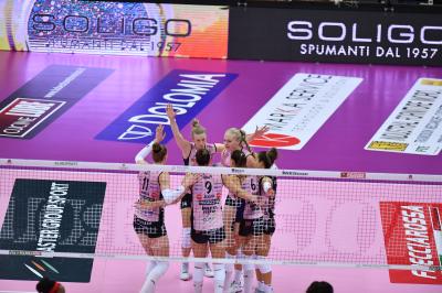 TREVISO 23102022 LEGAVOLLEY FEMMINILE PROSECCO DOC IMOCO . VOLLEY BERGAMO
