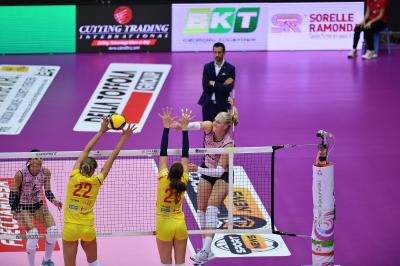 TREVISO 23102022 LEGAVOLLEY FEMMINILE PROSECCO DOC IMOCO . VOLLEY BERGAMO