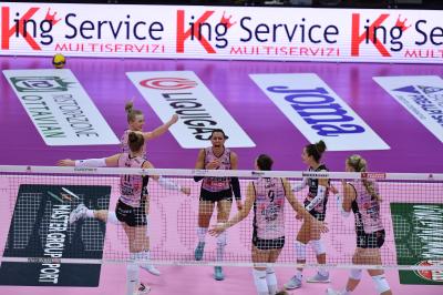 TREVISO 23102022 LEGAVOLLEY FEMMINILE PROSECCO DOC IMOCO . VOLLEY BERGAMO