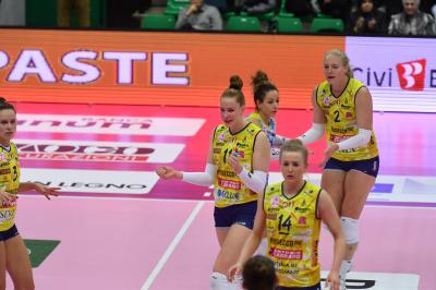 TREVISO 23112022 LEGAVOLLEY FEMMINILE PROSECCO DOC IMOCO - IL BISONTE FIRENZE