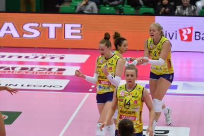 TREVISO 23112022 LEGAVOLLEY FEMMINILE PROSECCO DOC IMOCO - IL BISONTE FIRENZE