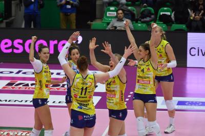 TREVISO 23112022 LEGAVOLLEY FEMMINILE PROSECCO DOC IMOCO - IL BISONTE FIRENZE