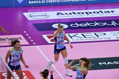 TREVISO 04122022 LEGAVOLLEY FEMMINILE PROSECCO DOC IMOCO - SAVINO DEL BENE SCANDICCI