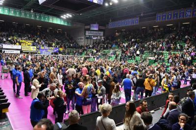 TREVISO 26122022 LEGAVOLLEY FEMMINILE FESTA COPPA DEL MONDO PALAVERDE