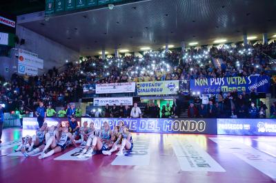 TREVISO 26122022 LEGAVOLLEY FEMMINILE FESTA COPPA DEL MONDO PALAVERDE