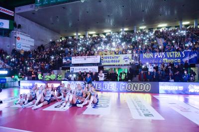 TREVISO 26122022 LEGAVOLLEY FEMMINILE FESTA COPPA DEL MONDO PALAVERDE