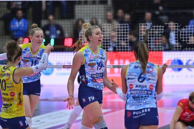 TREVISO 15012023 LEGAVOLLEY FEMMINILE PROSECCO DOC IMOCO - E-WORK BUSTO ARSIZIO