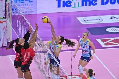 TREVISO 15012023 LEGAVOLLEY FEMMINILE PROSECCO DOC IMOCO - E-WORK BUSTO ARSIZIO