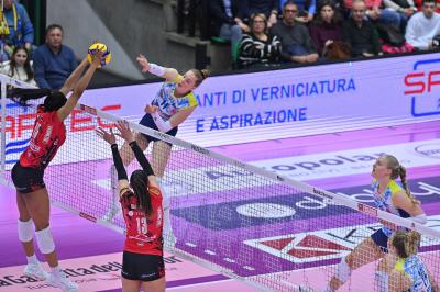 TREVISO 15012023 LEGAVOLLEY FEMMINILE PROSECCO DOC IMOCO - E-WORK BUSTO ARSIZIO