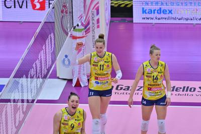 TREVISO 24012023 LEGAVOLLEY FEMMINILE COPPA ITALIA PROSECCO DOC IMOCO - SAN BERNARDO CUNEO