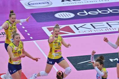 TREVISO 24012023 LEGAVOLLEY FEMMINILE COPPA ITALIA PROSECCO DOC IMOCO - SAN BERNARDO CUNEO