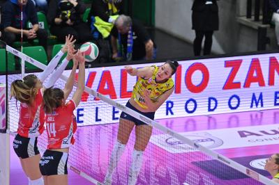 TREVISO 24012023 LEGAVOLLEY FEMMINILE COPPA ITALIA PROSECCO DOC IMOCO - SAN BERNARDO CUNEO