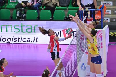 TREVISO 24012023 LEGAVOLLEY FEMMINILE COPPA ITALIA PROSECCO DOC IMOCO - SAN BERNARDO CUNEO