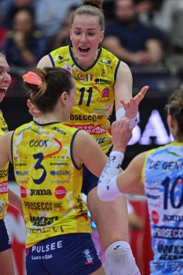 TREVISO 24012023 LEGAVOLLEY FEMMINILE COPPA ITALIA PROSECCO DOC IMOCO - SAN BERNARDO CUNEO