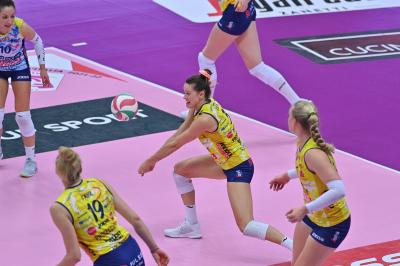 TREVISO 24012023 LEGAVOLLEY FEMMINILE COPPA ITALIA PROSECCO DOC IMOCO - SAN BERNARDO CUNEO