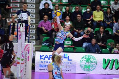 TREVISO 15042023 LEGAVOLLEY FEMMINILE PLAY OFF PROSECCO DOC IMOCO - E-WORK BUSTO ARSIZIO