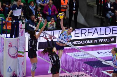 TREVISO 15042023 LEGAVOLLEY FEMMINILE PLAY OFF PROSECCO DOC IMOCO - E-WORK BUSTO ARSIZIO