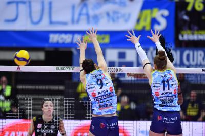 TREVISO 15042023 LEGAVOLLEY FEMMINILE PLAY OFF PROSECCO DOC IMOCO - E-WORK BUSTO ARSIZIO
