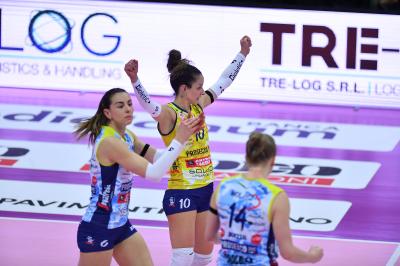 TREVISO 15042023 LEGAVOLLEY FEMMINILE PLAY OFF PROSECCO DOC IMOCO - E-WORK BUSTO ARSIZIO