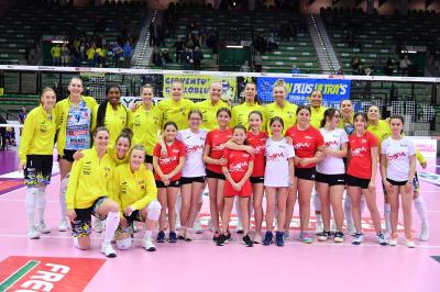 TREVISO 26042023 LEGAVOLLEY FEMMINILE PLAY OFF PROSECCO DOC IMOCO - IGOR GORGONZOLA NOVARA