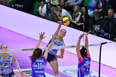 TREVISO 26042023 LEGAVOLLEY FEMMINILE PLAY OFF PROSECCO DOC IMOCO - IGOR GORGONZOLA NOVARA