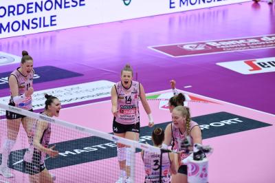 TREVISO 11052023 LEGAVOLLEY FEMMINILE PLAY OFF PROSECCO DOC IMOCO - VERO VOLLEY MILANO