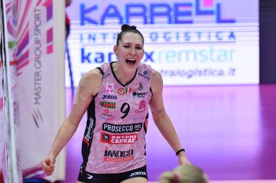 TREVISO 11052023 LEGAVOLLEY FEMMINILE PLAY OFF PROSECCO DOC IMOCO - VERO VOLLEY MILANO