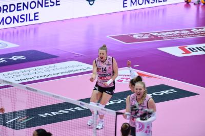 TREVISO 11052023 LEGAVOLLEY FEMMINILE PLAY OFF PROSECCO DOC IMOCO - VERO VOLLEY MILANO
