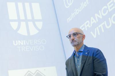 TREVISO 070623 LBA PRECAMPIONATO NUTRIBULLET TREVISO BASKET - PRESENTAZIONE FRANK VITUCCI SIMONE GIOFFRE