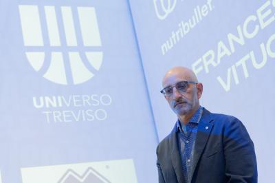 TREVISO 070623 LBA PRECAMPIONATO NUTRIBULLET TREVISO BASKET - PRESENTAZIONE FRANK VITUCCI SIMONE GIOFFRE
