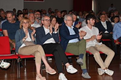 TREVISO 21092023 LBA PRECAMPIONATO NUTRIBULLET TREVISO BASKET - PRESENTAZIONE SQUADRA SPONSOR VILLA FIORITA