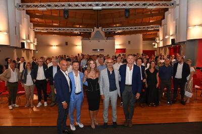 TREVISO 21092023 LBA PRECAMPIONATO NUTRIBULLET TREVISO BASKET - PRESENTAZIONE SQUADRA SPONSOR VILLA FIORITA