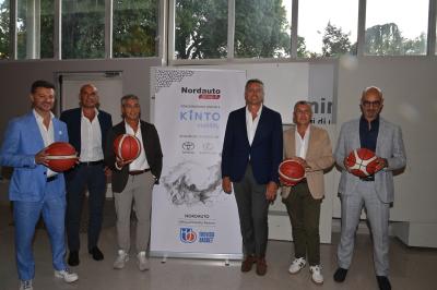 TREVISO 21092023 LBA PRECAMPIONATO NUTRIBULLET TREVISO BASKET - PRESENTAZIONE SQUADRA SPONSOR VILLA FIORITA