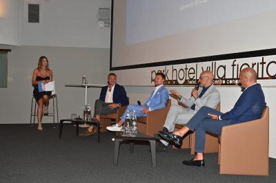 TREVISO 21092023 LBA PRECAMPIONATO NUTRIBULLET TREVISO BASKET - PRESENTAZIONE SQUADRA SPONSOR VILLA FIORITA