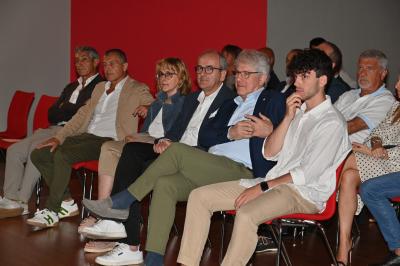 TREVISO 21092023 LBA PRECAMPIONATO NUTRIBULLET TREVISO BASKET - PRESENTAZIONE SQUADRA SPONSOR VILLA FIORITA