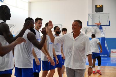 TREVISO 25082023 LBA PRECAMPIONATO NUTRIBULLET TREVISO BASKET - PRESENTAZIONE SQUADRA