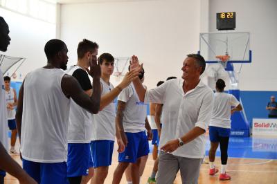 TREVISO 25082023 LBA PRECAMPIONATO NUTRIBULLET TREVISO BASKET - PRESENTAZIONE SQUADRA
