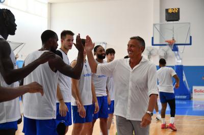 TREVISO 25082023 LBA PRECAMPIONATO NUTRIBULLET TREVISO BASKET - PRESENTAZIONE SQUADRA