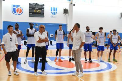 TREVISO 25082023 LBA PRECAMPIONATO NUTRIBULLET TREVISO BASKET - PRESENTAZIONE SQUADRA