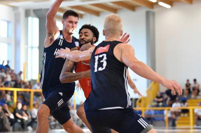CAVALLINO 080923 LBA PRECAMPIONATO NUTRIBULLET TREVISO BASKET - HAPPY CASA BRINDISI