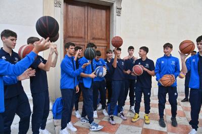 TREVISO 21092023 LBA PRECAMPIONATO NUTRIBULLET TREVISO BASKET - PRESENTAZIONE SQUADRA CITTA TREVISO