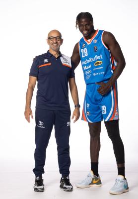 TREVISO 21092023 LBA PRECAMPIONATO NUTRIBULLET TREVISO BASKET - SHOOTING GIOCATORI MAGLIA GIOCO