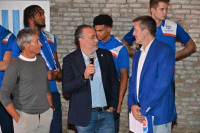 TREVISO 21092023 LBA PRECAMPIONATO NUTRIBULLET TREVISO BASKET - PRESENTAZIONE SQUADRA CITTA TREVISO