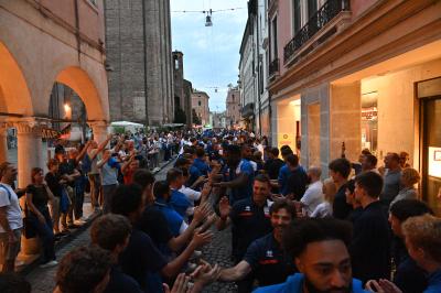 TREVISO 21092023 LBA PRECAMPIONATO NUTRIBULLET TREVISO BASKET - PRESENTAZIONE SQUADRA CITTA TREVISO