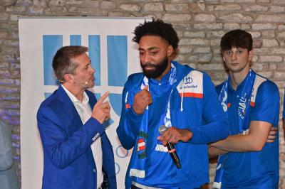 TREVISO 21092023 LBA PRECAMPIONATO NUTRIBULLET TREVISO BASKET - PRESENTAZIONE SQUADRA CITTA TREVISO