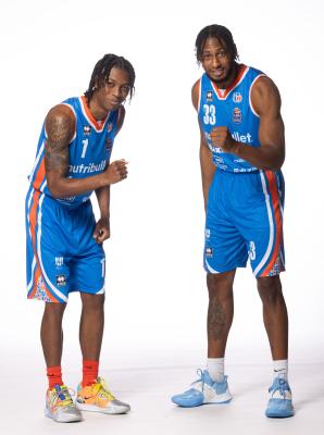 TREVISO 21092023 LBA PRECAMPIONATO NUTRIBULLET TREVISO BASKET - SHOOTING GIOCATORI MAGLIA GIOCO