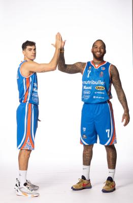 TREVISO 21092023 LBA PRECAMPIONATO NUTRIBULLET TREVISO BASKET - SHOOTING GIOCATORI MAGLIA GIOCO