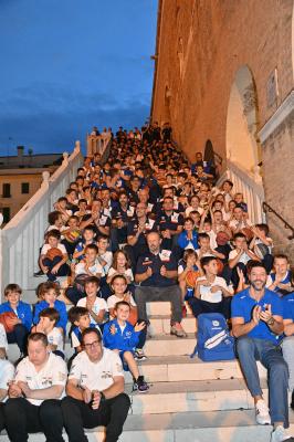 TREVISO 21092023 LBA PRECAMPIONATO NUTRIBULLET TREVISO BASKET - PRESENTAZIONE SQUADRA CITTA TREVISO