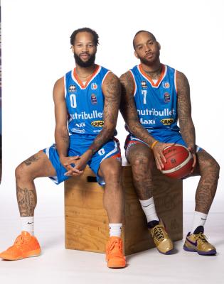TREVISO 21092023 LBA PRECAMPIONATO NUTRIBULLET TREVISO BASKET - SHOOTING GIOCATORI MAGLIA GIOCO